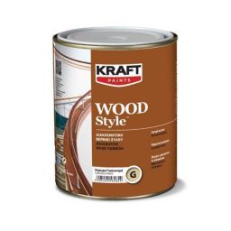 KRAFT Wood Style Βερνίκι Διαλύτου Ξύλου KRAFT Wood Style Βερνίκι Διαλύτου Ξύλου
