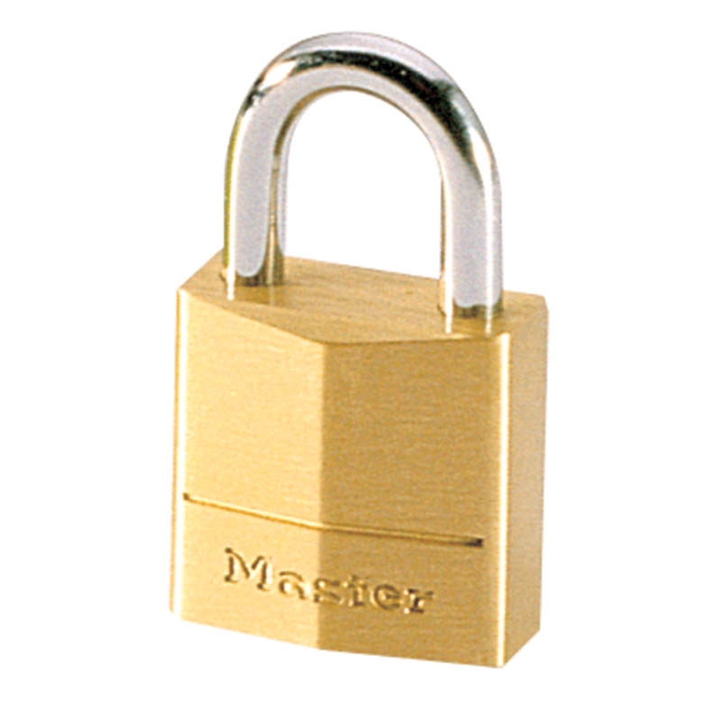 0002797_-.jpeg MASTERLOCK Λουκέτο Συμπαγές Μπρούτζινο Standard 20mm
