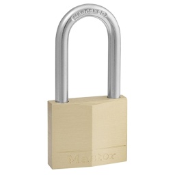 MASTERLOCK Λουκέτο Συμπαγές Μπρούτζινο 40mm Μακρύλαιμο 38mm MASTERLOCK Λουκέτο Συμπαγές Μπρούτζινο 40mm Μακρύλαιμο 38mm