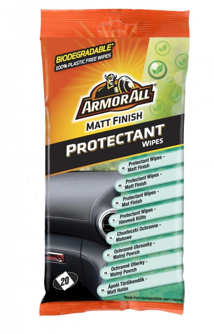 0004831_armor-all-matt.jpeg ARMOR ALL Υγρομάντηλα για Ταμπλό Ματ