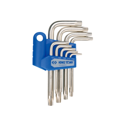 KING TONY Σετ 9 Κλειδιά Τύπου "L" Torx T10H-T50H