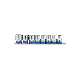 KING TONY 4510MR Σετ 8 Καρυδάκια Εξάγωνα με Καρέ 1/2" KING TONY 4510MR Σετ 8 Καρυδάκια Εξάγωνα με Καρέ 1/2"