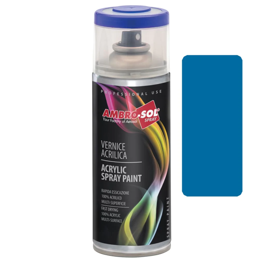 571128 AMBRO-SOL RAL 5012 Σπρέι Γενικής Χρήσης Γαλάζιο 400ml
