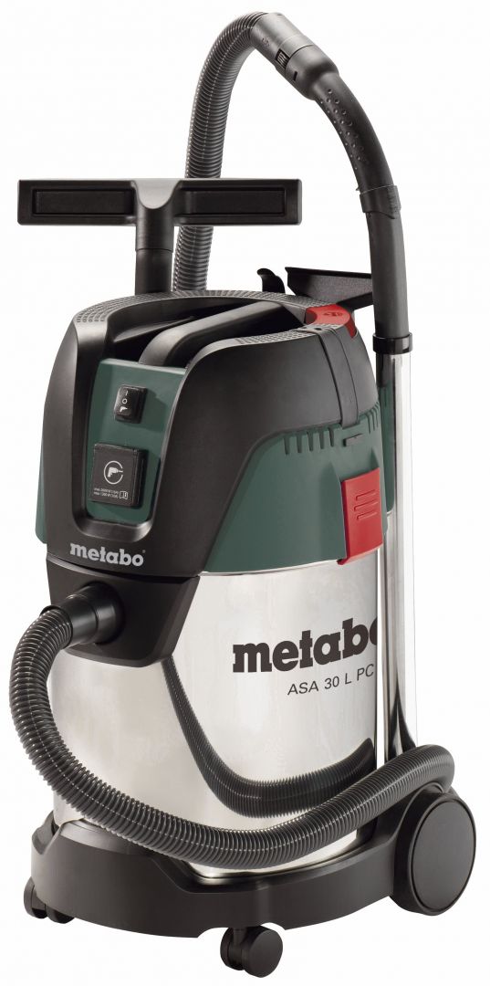 6.02015.00asd METABO ASA 30 L PC INOX Σκούπα Πολλαπλών Χρήσεων 1250W