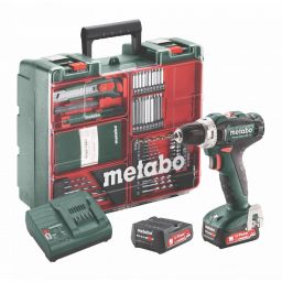 METABO Σετ Δραπανοκατσάβιδο Μπαταρίας 12V PowerMaxx BS 12