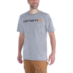 CARHARTT 103361 Core Logo Workwear T-shirt Μπλουζάκι Γκρι