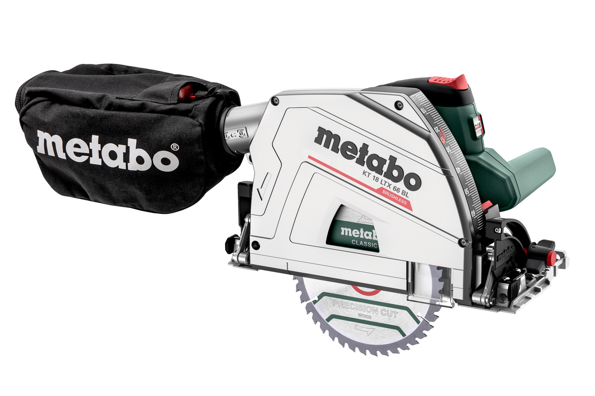 0186600_l80s_55 METABO 18V Δισκοπρίονο Πλαγιοκοπής Μπαταρίας KT 18 LTX 66 BL