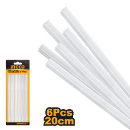 INGCO Κόλλα Θερμόκολλα Διάφανη 6 τεμ. 0.16 kg INGCO Κόλλα Θερμόκολλα Διάφανη 6 τεμ. 0.16 kg