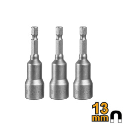INGCO Καρυδάκια 1/4" Impact-Αέρος Μαγνητικά 13mm 3 τεμ. INGCO Καρυδάκια 1/4" Impact-Αέρος Μαγνητικά 13mm 3 τεμ.