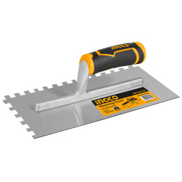 INGCO Σπάτουλα Πλακιδίων Οδοντωτή INOX 280x130mm
