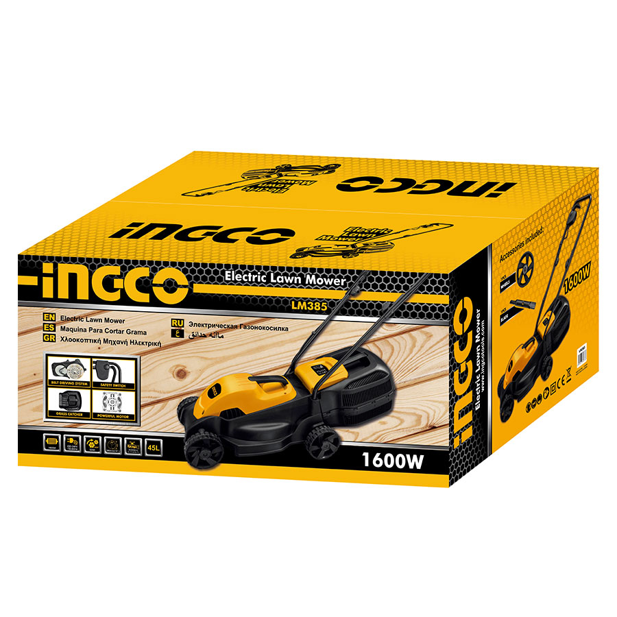 INGCO Ηλεκτρική Χλοοκοπτική 1600W INGCO Ηλεκτρική Χλοοκοπτική 1600W