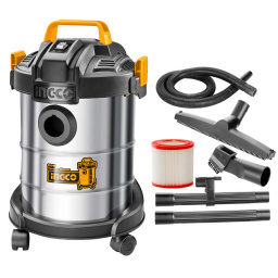 INGCO Ηλεκτρική Σκούπα Υγρών / Στερεών 12 Lit 800W INGCO Ηλεκτρική Σκούπα Υγρών / Στερεών 12 Lit 800W