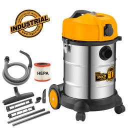 INGCO Ηλεκτρική Σκούπα Υγρών / Στερεών 30 Lit 1400W INGCO Ηλεκτρική Σκούπα Υγρών / Στερεών 30 Lit 1400W
