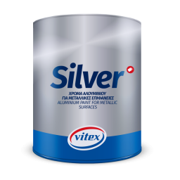 VITEX Silver Χρώμα Υψηλών Θερμοκρασιών Αλουμινίου
