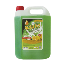 ACTIVE Υγρό Απορρυπαντικό Πιάτων Λεμόνι 4L ACTIVE Υγρό Απορρυπαντικό Πιάτων Λεμόνι 4L