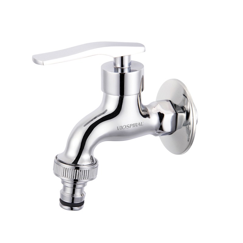 κανουλα 39-2630 Viospiral 39-2630 Κάνουλα 1/2" Χρωμέ Μισόστροφη με Ροζέτα