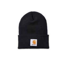 CARHARTT A18-BLK Watch Hat Σκουφάκι Μαύρο CARHARTT A18-BLK Watch Hat Σκουφάκι Μαύρο