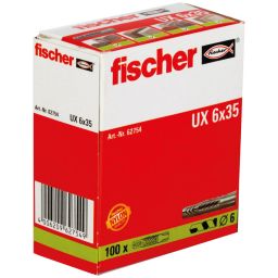 FISCHER UX 6x35 Νάιλον Βύσμα