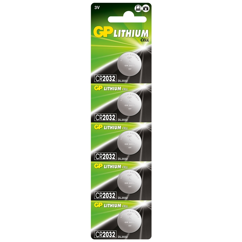 gp lithium GP Μπαταρίες Λιθίου CR2032 210mAh