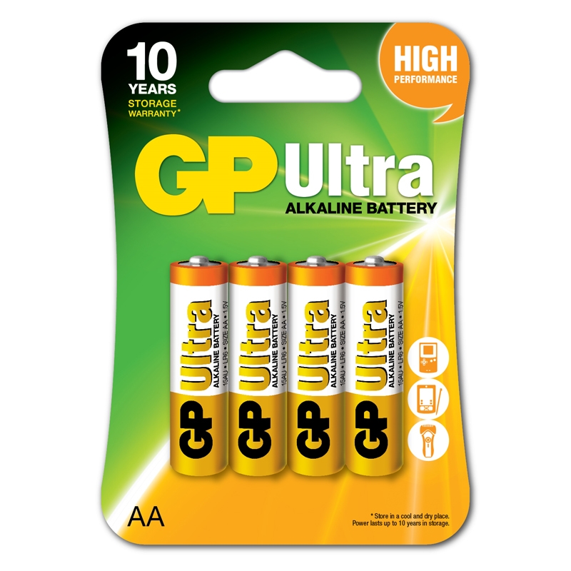 gp ultra GP Ultra Μπαταρίες Αλκαλικές ΑΑ LR06