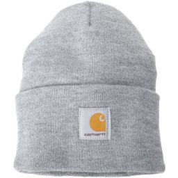 CARHARTT A18-HGY Watch Hat Σκουφάκι Γκρι