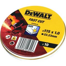 DeWalt Δίσκοι Κοπής Inox 115mm x 22.2mm DT3506