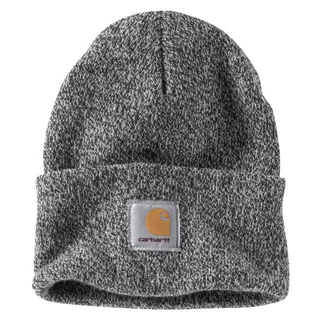 0001625_-watch-hat-bw-carhartt CARHARTT A18-019 Watch Hat Σκουφάκι Γκρι