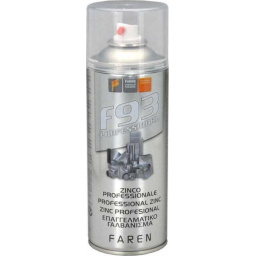 FAREN F93 Σπρέι Γαλβανισμού με Μεταλλικό Εφέ Γκρι 400ml FAREN F93 Σπρέι Γαλβανισμού με Μεταλλικό Εφέ Γκρι 400ml