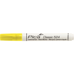 PICA 524/44 Classic Industry Ανεξίτηλος Μαρκαδόρος Κίτρινος PICA 524/44 Classic Industry Ανεξίτηλος Μαρκαδόρος Κίτρινος