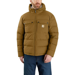 CARHARTT 105474 Loose Fit Υδατοαπωθητικό Μπουφάν Καφέ CARHARTT 105474 Loose Fit Υδατοαπωθητικό Μπουφάν Καφέ