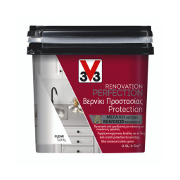 V33 Βερνίκι Προστασίας Διάφανο Σατινέ 500ml