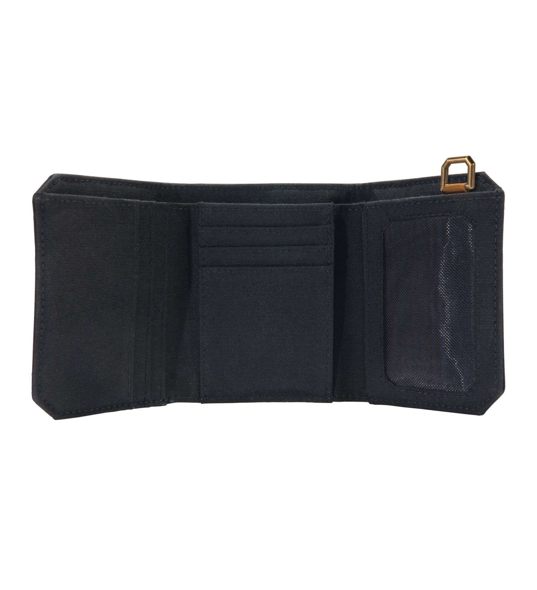 236BLK- CARHARTT B0000236 Nylon Duck Trifold Πορτοφόλι Μαύρο
