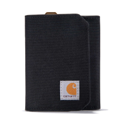 CARHARTT B0000236 Nylon Duck Trifold Πορτοφόλι Μαύρο CARHARTT B0000236 Nylon Duck Trifold Πορτοφόλι Μαύρο