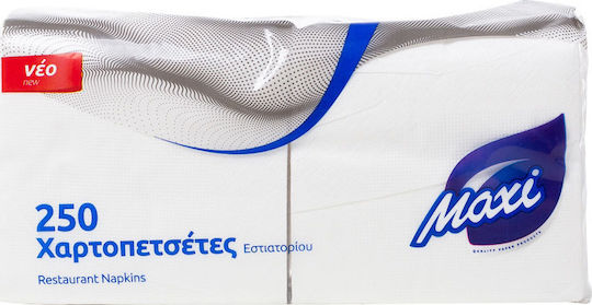 MAXI Soft Χαρτοπετσέτες Επαγγελματικές 23x24cm mkm domisi MAXI Soft Χαρτοπετσέτες Επαγγελματικές 23x24 cm