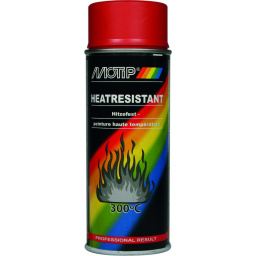 MOTIP 04040 Σπρέι Υψηλής Θερμοκρασίας Κόκκινο 400ml