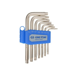 KING TONY Σετ 7 Κλειδία Torx τύπου "L" KING TONY Σετ 7 Κλειδία Torx τύπου "L"