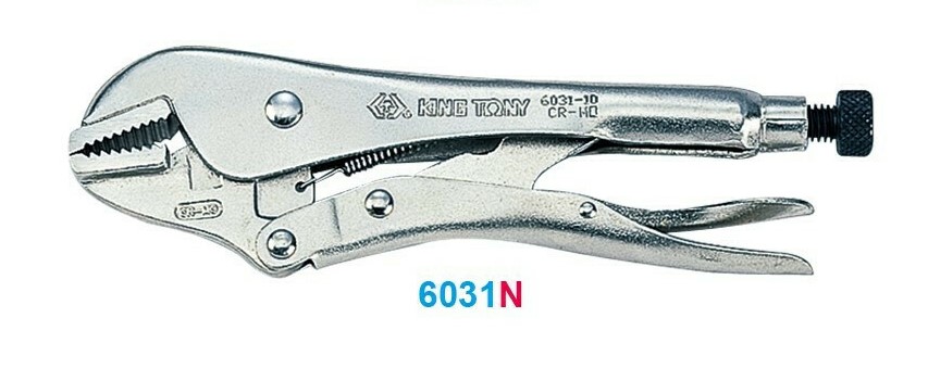 6031-10N KING TONY 6031 Πένσα Γκριπ Ίσιες Σιαγόνες Μήκους 254mm