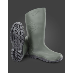 DUNLOP Dane Αντιολισθητική Γαλότσα Γονάτου Πράσινη DUNLOP Dane Αντιολισθητική Γαλότσα Γονάτου Πράσινη