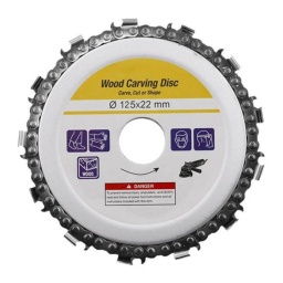 PEXCRAFT Δίσκος Κοπής Ξύλου Με Αλυσίδα 125mm PEXCRAFT Δίσκος Κοπής Ξύλου Με Αλυσίδα 125mm