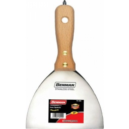 BENMAN Σπάτουλα Γυψοσανίδας Inox με Μύτη PH2 125mm BENMAN Σπάτουλα Γυψοσανίδας Inox με Μύτη PH2 125mm