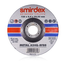 SMIRDEX Δίσκος Κοπής Metal 115x6.4mm