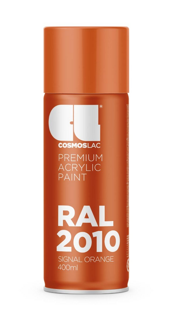 102010 COSMOS LAC N331 Σπρέι Βαφής RAL 2010 Signal Orange 400ml