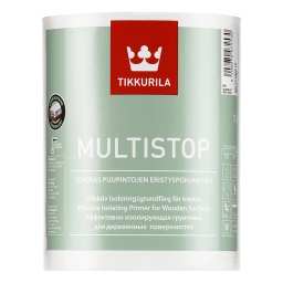 TIKKURILA Multistop Βελατούρα Νερού Σατινέ Λευκό 1L TIKKURILA Multistop Βελατούρα Νερού Σατινέ Λευκό 1L