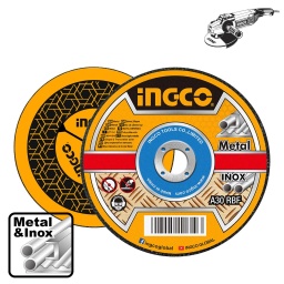 INGCO Δίσκοι Κοπής Σιδήρου inox 180mm x 1.6mm