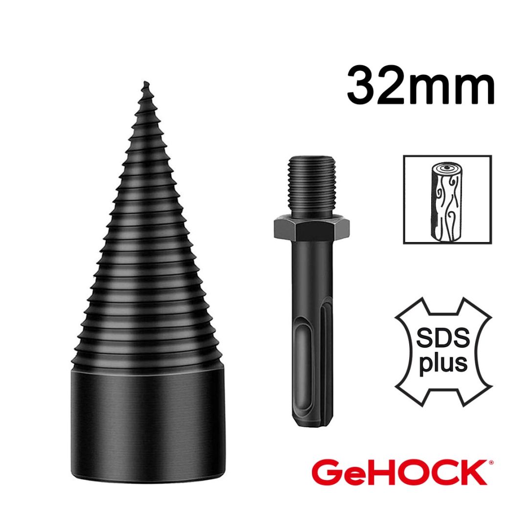 Σχίστης Ξύλου Δραπάνου 32mm SDS plus GeHOCK Σχίστης Ξύλου Δραπάνου 32mm SDS plus GeHOCK