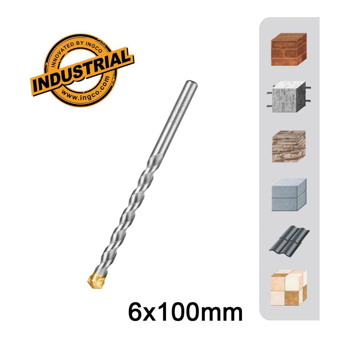 INGCO Διαμαντοτρύπανο 6x100mm INGCO Διαμαντοτρύπανο 6x100mm