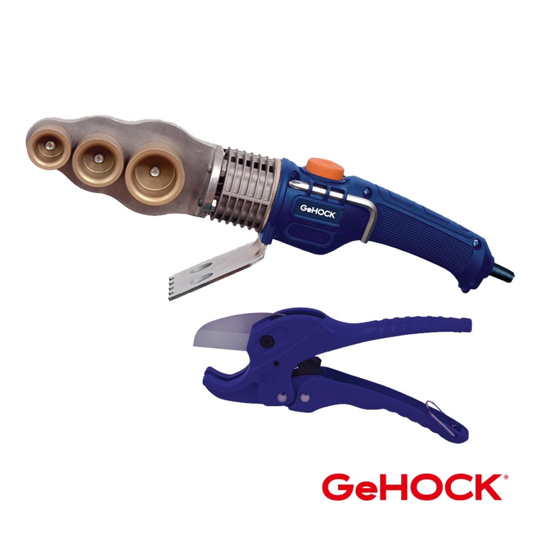 Θερμική Συγκόλληση Πλαστικών Σωλήνων 900W GeHOCK Θερμική Συγκόλληση Πλαστικών Σωλήνων 900W GeHOCK