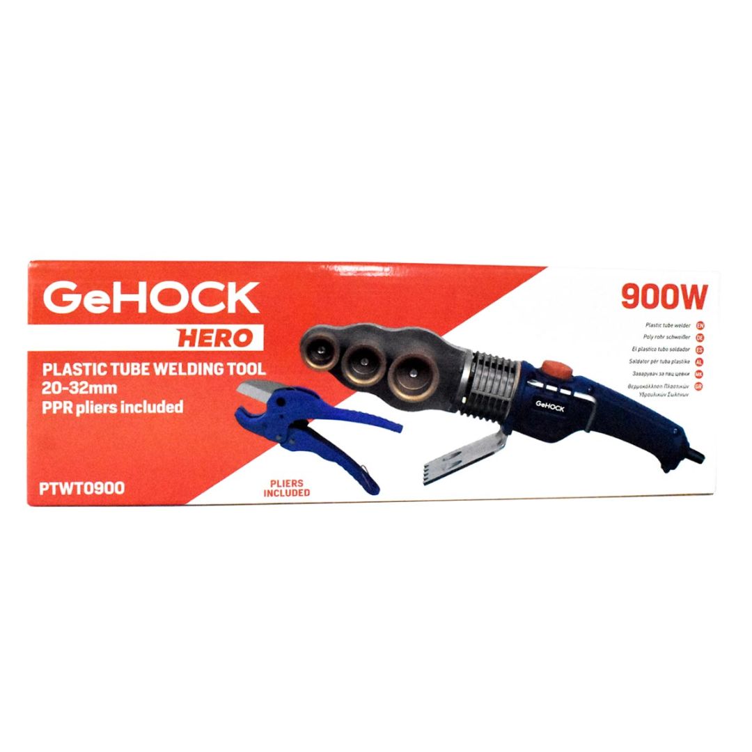 Θερμική Συγκόλληση Πλαστικών Σωλήνων 900W GeHOCK Θερμική Συγκόλληση Πλαστικών Σωλήνων 900W GeHOCK