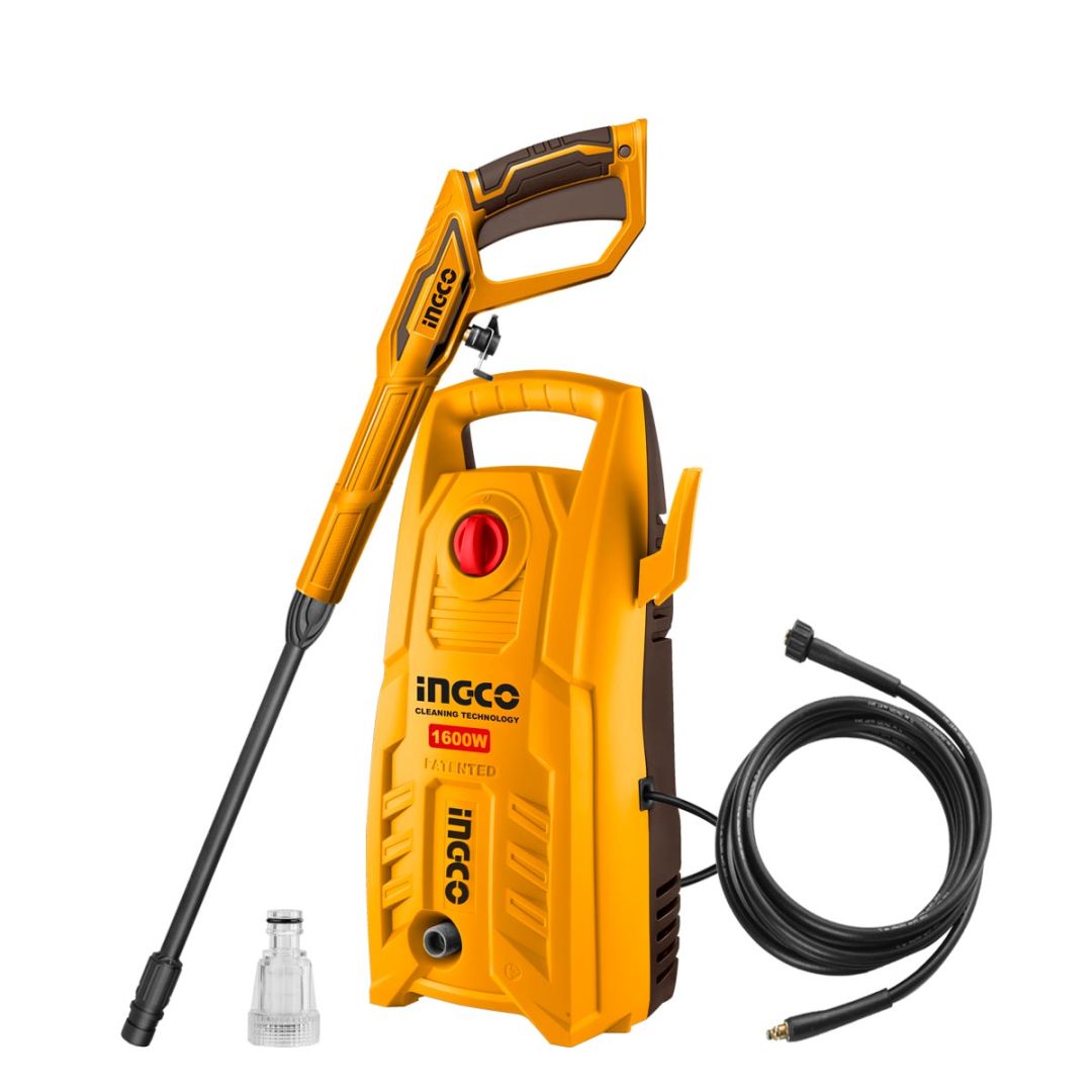 INGCO Πλυστικό Μηχάνημα Υψηλής Πίεσης 1600W 140bar INGCO Πλυστικό Μηχάνημα Υψηλής Πίεσης 1600W 140bar