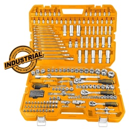 INGCO Εργαλεία Χειρός και Καρυδάκια 1/4" - 1/2" - 3/8" Σετ 216 τεμ. INGCO Εργαλεία Χειρός και Καρυδάκια 1/4" - 1/2" - 3/8" Σετ 216 τεμ.